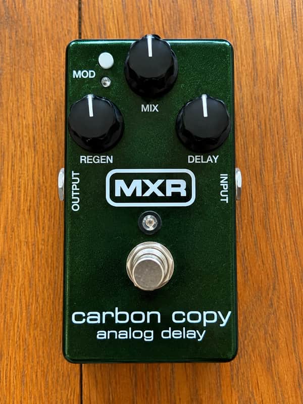 MXR M169 Carbon Copy Analog Delay 2008 - Present - Green