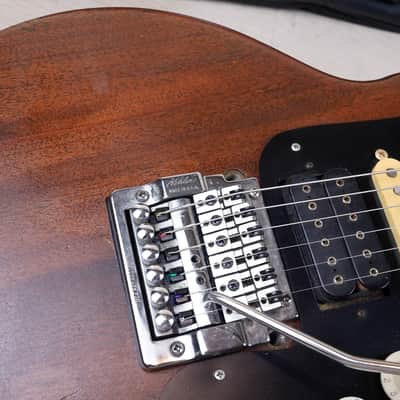 Gibson Melody Maker MOD 1964 Stained Mahogany Refinish Kahler Tremolo w/ Bag image 7