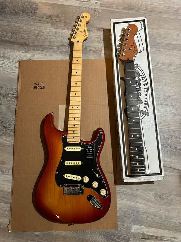Fender Player Plus 2020’s - Sienna Sunburst with 75th Anniversary Maple Neck image 1