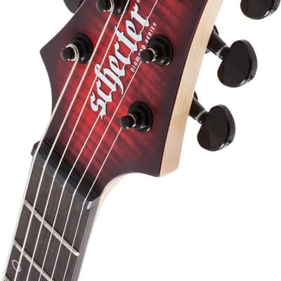 Schecter Sunset-6 Extreme - Scarlet Burst (2571) image 8