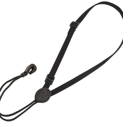 Levy's M22-BLK Cotton 3/8" Classical Guitar/Ukulele Strap