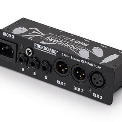 ROCKBOARD MOD 3 V2 - All-in-One TRS & XLR Patch Bay for Vocalists & Acoustic Players image 1