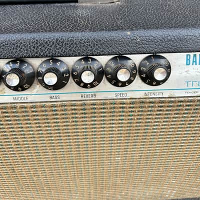 1972 Fender Bandmaster Reverb amp head image 4