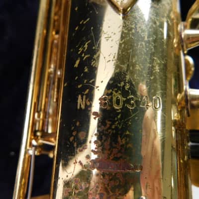 Conn 20M Alto Saxophone. USA, with Case Neck Mouthpiece, good condition image 4