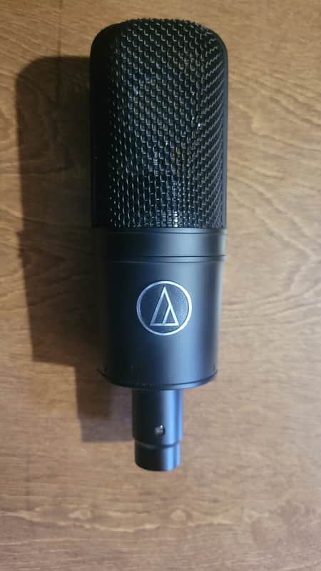 Audio-Technica AT4040 Large Diaphragm Cardioid Condenser Microphone 2010s - Black image 1