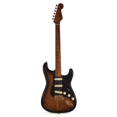 Fender Custom Shop '50s Roasted Stratocaster Journeyman Relic Black Burst Master Built by Kyle McMillin w/Roasted Birdseye Maple Neck (Serial #R138290) image 5