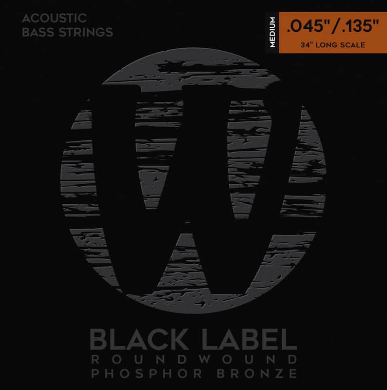 Warwick Black Label Acoustic Bass 5-String 45-135 image 1