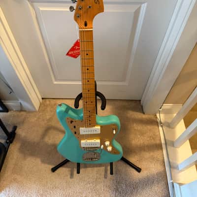Squier 40th Anniversary Vintage Edition Jazzmaster 2022 - Present - Satin Sea Foam Green image 4