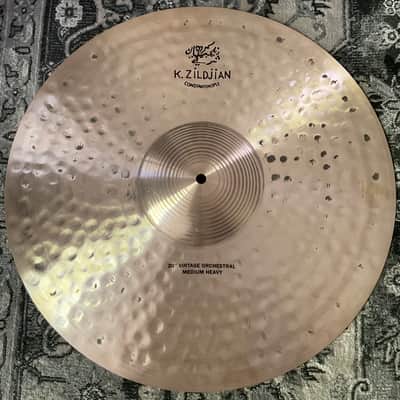 Mint Zildjian 20" K Constantinople Vintage Orchestral Medium Heavy Cymbal Pair W/Straps K1144 image 2