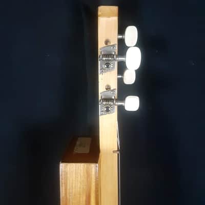 The J. Folks Mountain Dulcimer 4-String Trapezoid Solid Woods 1980s-1990s image 6