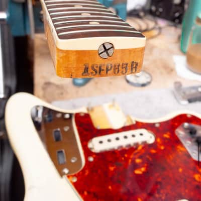 1965 Fender Jaguar – All Original – Original Finish & Electronics – Original Case image 15