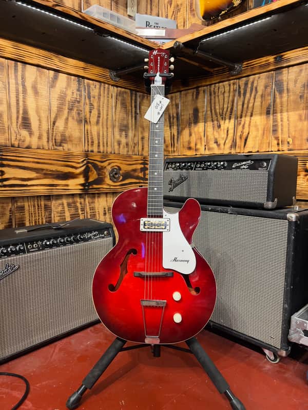 Harmony H53 Rocket 1959 - 1967 - Red Sunburst image 1