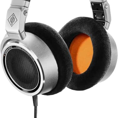 Neumann NDH 30 Dynamic Open-Back Headphone for Professional Mixing, Mastering, Twitch, YouTube, Podcast, Production, High Definition Music Listening, Titanium (509111) Large image 1