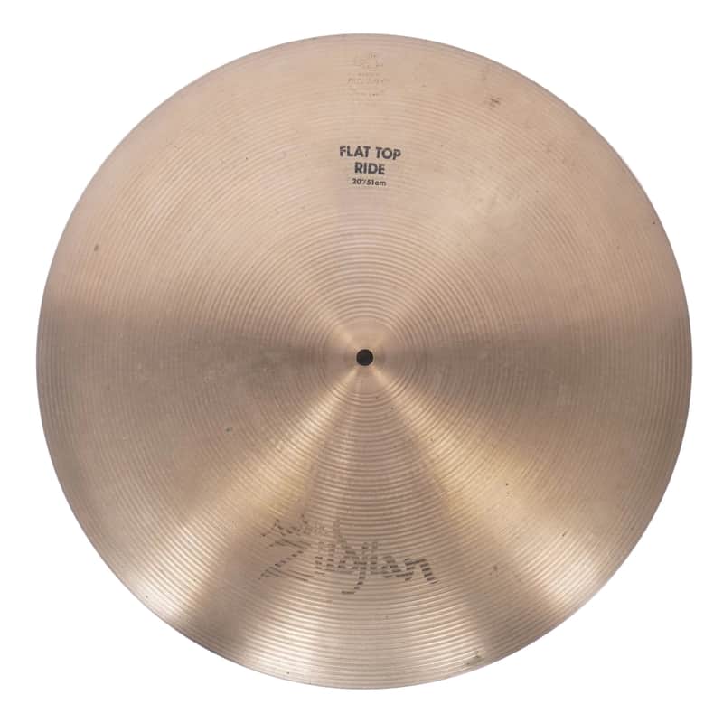 ZILDJIAN AVEDIS 20" FLAT RIDE CYMBAL image 1