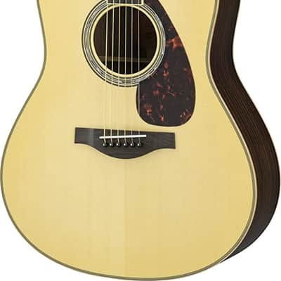 Yamaha LL16 Jumbo Acoustic-Electric Guitar, Solid Spruce Top image 2