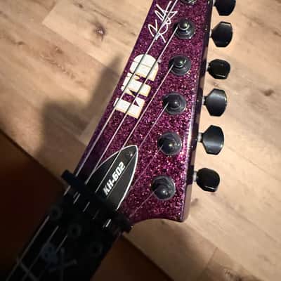 ESP LTD KH-602 Kirk Hammett Signature 2018 - Present - Purple Sparkle image 4