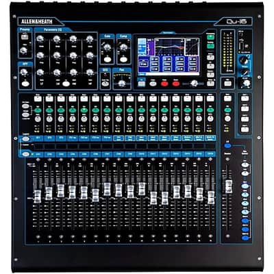 Allen & Heath Qu-16 Chrome Edition Digital Mixer 2025 - CHROME image 1
