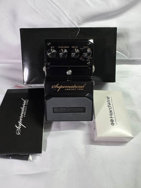 DigiTech Supernatural Stereo Ambient Reverb Pedal | Reverb