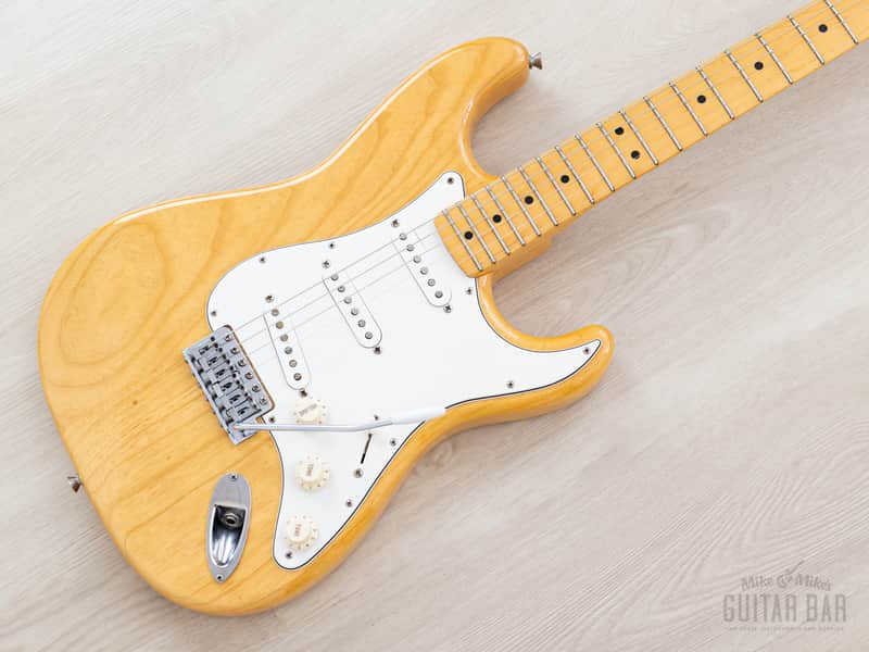 2002 Fender Stratocaster '71 Vintage Reissue ST71-85TX Natural w/ USA Pickups, Japan CIJ image 1