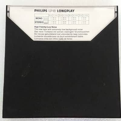 Philips LP 18 7-inch High Fidelity Low Noise Magnetic Tape - into original plastic case image 2