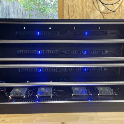 Uryan Modular 13U / 196HP black Custom Series eurorack case image 2