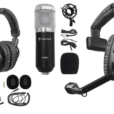 Beyerdynamic DT 108 Black 50 ohm Singe-Ear Brodcast Headset+Mic+Headphones image 14