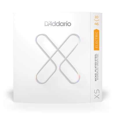 D'Addario 10-46 Regular Light XS Nickel Coated Electric Guitar Strings image 1