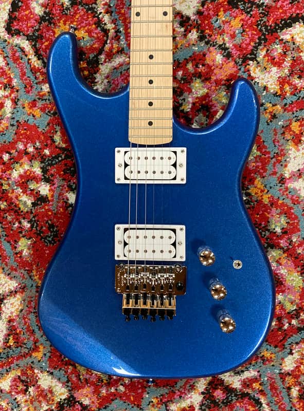 Kramer Pacer Classic 2022 - Radio Blue Metallic, Mint, Demo, SKU: I670922 image 1