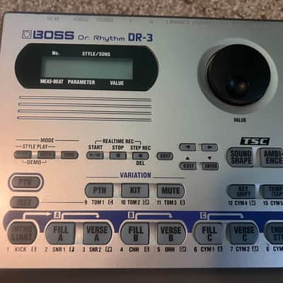 Boss DR-3 Dr. Rhythm 2003 - 2020 - Gray image 1