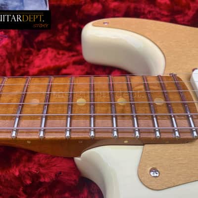 ♚ PRISTINE !♚ 2023 FENDER Custom Shop CUSTOM Stratocaster ♚ HONEY BLONDE ♚ AAA ROASTED ♚ 10/56 Neck♚ image 8
