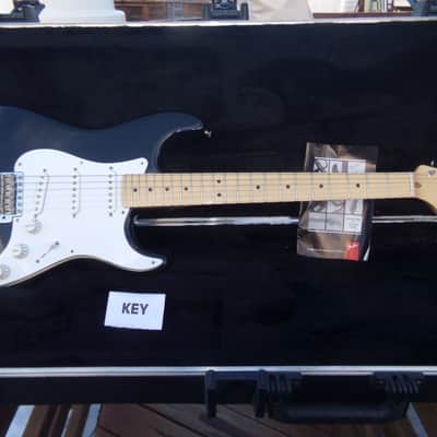2014 Fender Eric Clapton 'Blackie' Stratocaster w/Seymour Duncan and other replacement pickups image 2