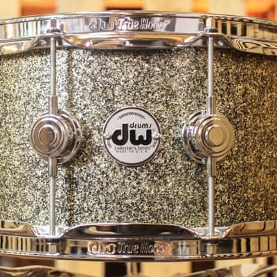 DW Collector's Maple Gold Galaxy Snare Drum - Gold Galaxy image 1