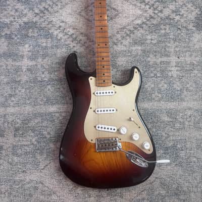 Fender Custom Shop Limited-edition 1954 Roasted Stratocaster Journeyman Relic 2025 - Wide-fade Chocolate 2-color Sunburst image 2
