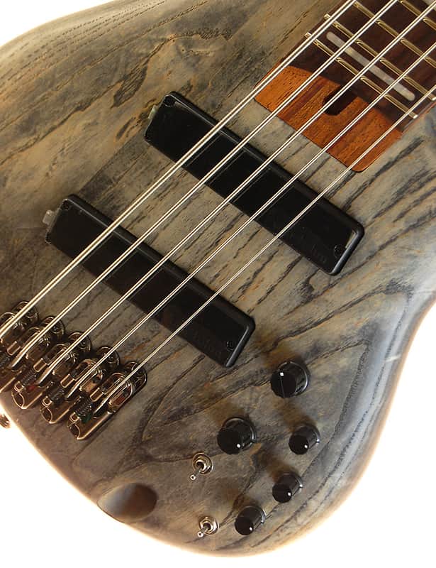 Ibanez SRFF805 BKS Fanned-Fret 5-String Electric Bass Guitar
