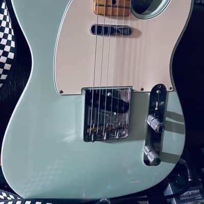 Fender Vintera '50s Telecaster Modified with Maple Fretboard 2019 - 2023 - Surf Green image 2