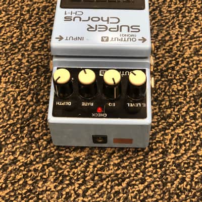 Boss CH-1 Super Chorus (Dark Gray Label) 2001 - Present - Blue image 3