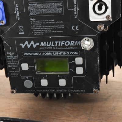 Multiform Multispot G-II HP3 High-Power DMX-Controlled LED Light CG001LE image 7