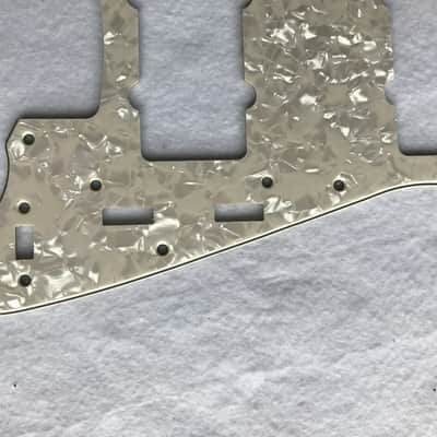 For Japan Jazzmaster Guitar Pickguard , 4 Ply Ivory White Pearl image 2