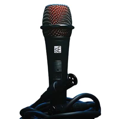 sE Electronic V2 Dynamic Microphone with Switch and 15’ XLR Cable image 1
