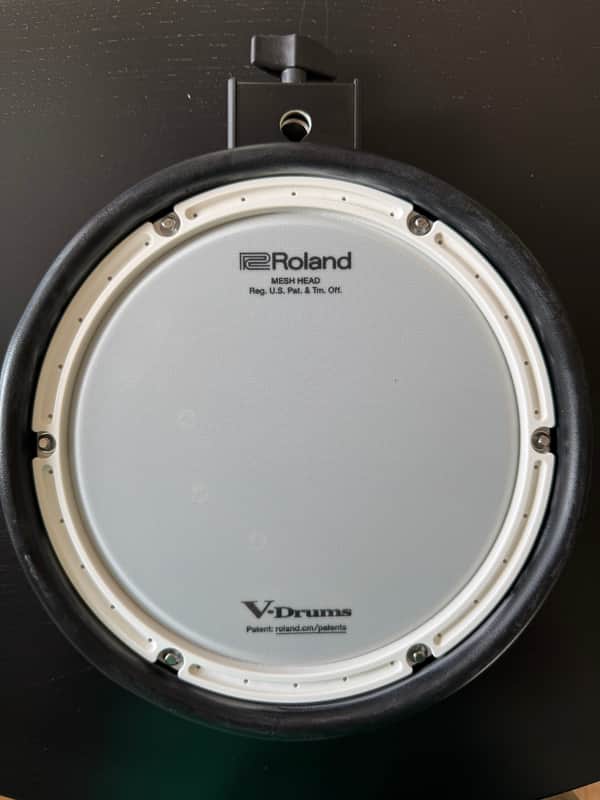 Roland PDX-8 V-Drum 10" Dual-Trigger Mesh Snare Drum Pad 2010s - Black image 1
