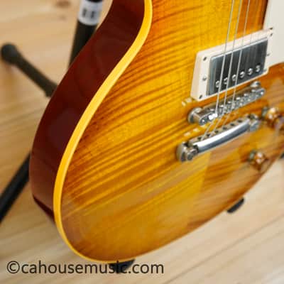 Gibson Custom Shop Historic Collection '59 Les Paul Standard Flametop Reissue 1995 - Iced Tea Burst image 11