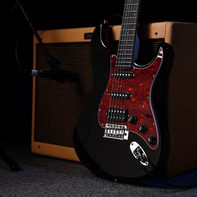 Donner DST-200 Electric Guitar Coil Split Function Tremelo Bridge HSS Pickups (US Stock) image 7