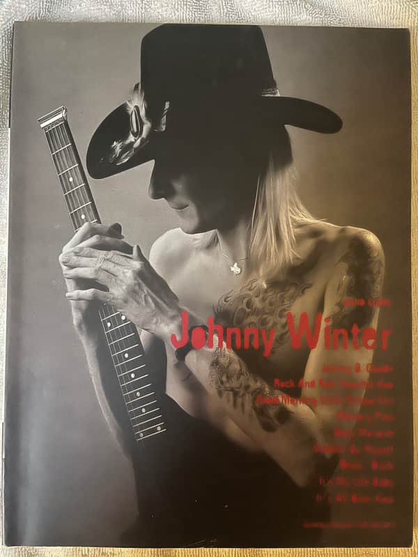 Johnny Winter - Best - Guitar and Bass tab / tablature Book - Japan image 1