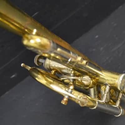 Corneta Bach Stradivarius 181-37 Corporation lacada en buen estado. image 11