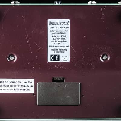 2000s Danelectro DTE-1 Reel Echo Tape Simulator Pedal image 4