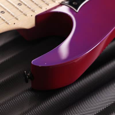 Ibanez Genesis Collection RG550 Guitar Purple Neon 2021 image 9