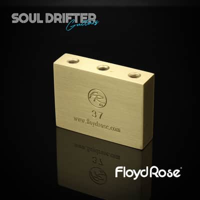 Floyd Rose Original Fat Brass Tremolo Block - 37 mm-Without Screws image 1