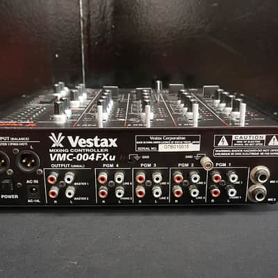 RARE Vestax VMC004FXu Analog DJ Mixer w 16 FX & Bonus: 24Bit Soundcard Expansion image 6