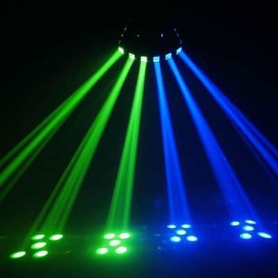 Chauvet DJ DERBY X DMX-512 LED Derby Club Light Effect DERBYX+Bluetooth Speakers image 14