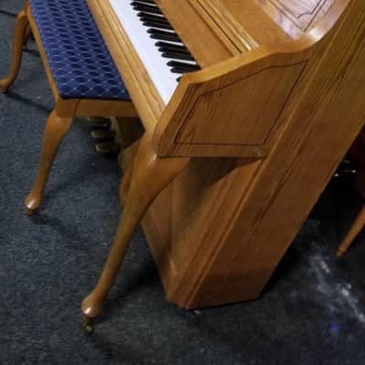 Kohler Campbell Console Piano Oak SN IDEA0111 image 5